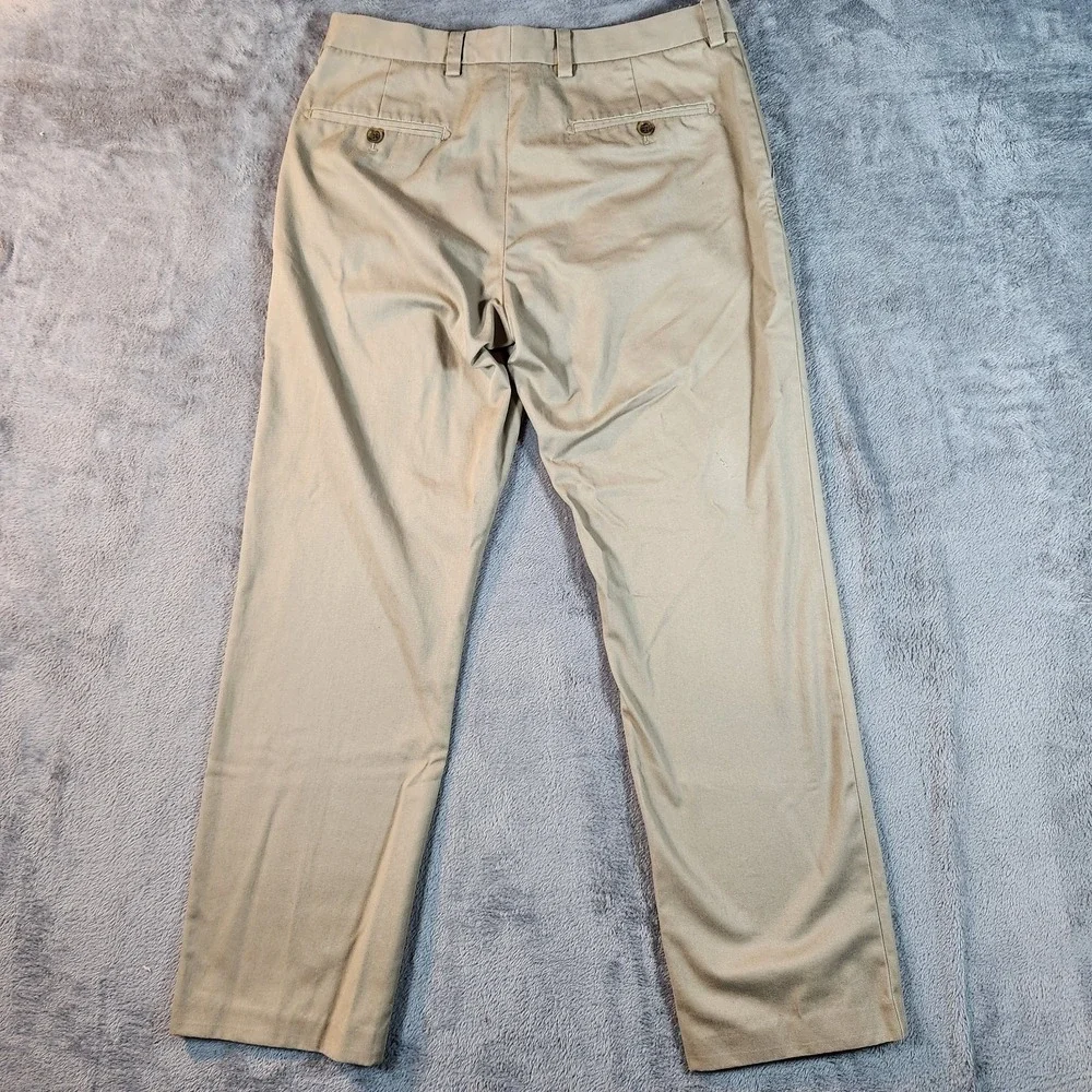 Nordstrom Mens Shop Pants 32x32‎ Beige Straight Chino Khaki